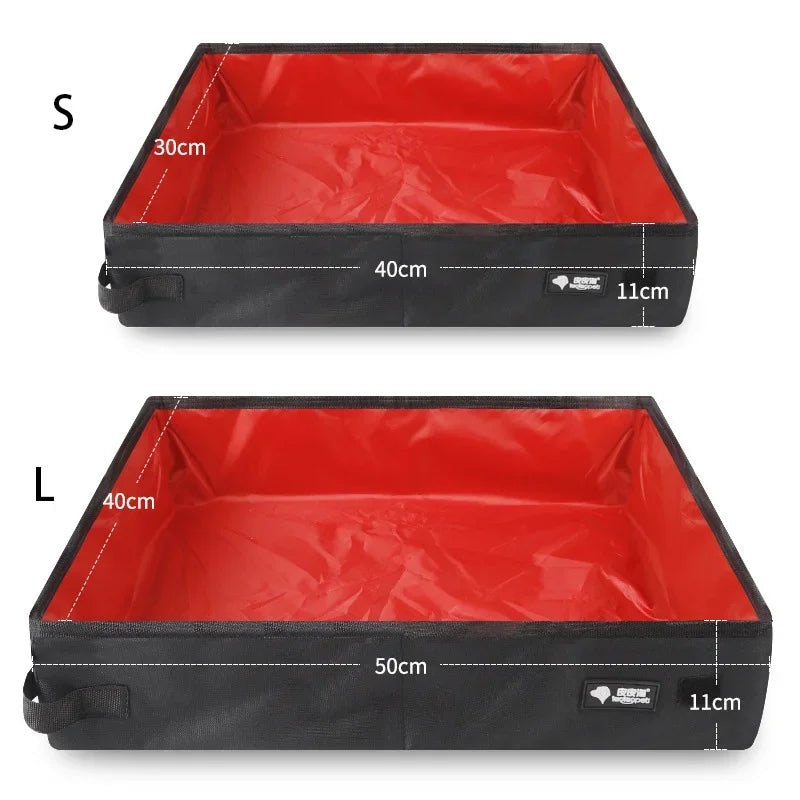 PawFold™ Travel Litter Box