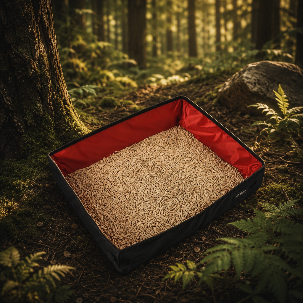 PawFold™ Travel Litter Box